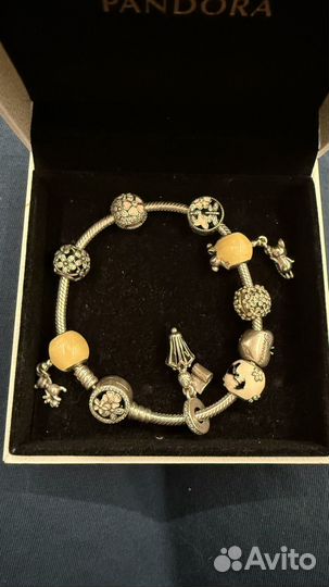 Браслет и шармы Pandora