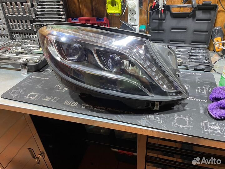 Фара правая Mercedes S-Class W222 2013-2017