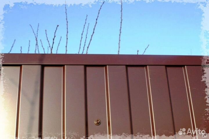 Забор из профлиста