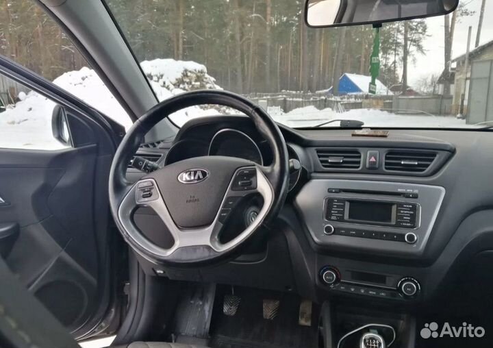 Kia Rio 1.6 МТ, 2016, 127 000 км