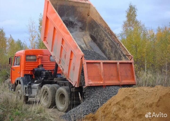 Услуги камаз самосвал