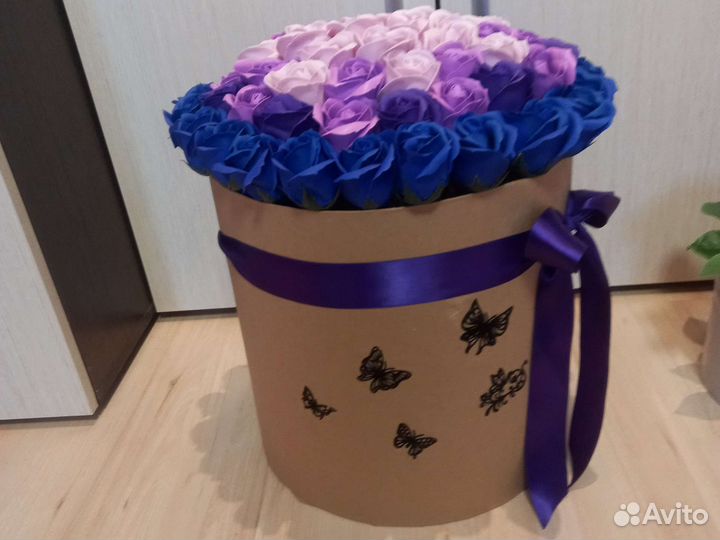Букет из мыла