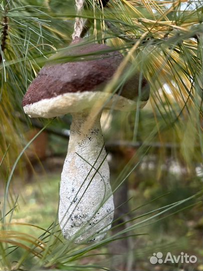 Ватные елочные игрушки набор