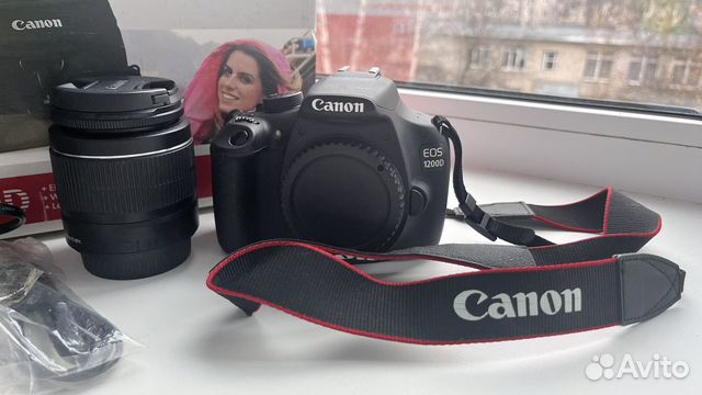 Зеркальный фотоаппарат Canon EOS 1200D Kit 18-55 объявление продам
