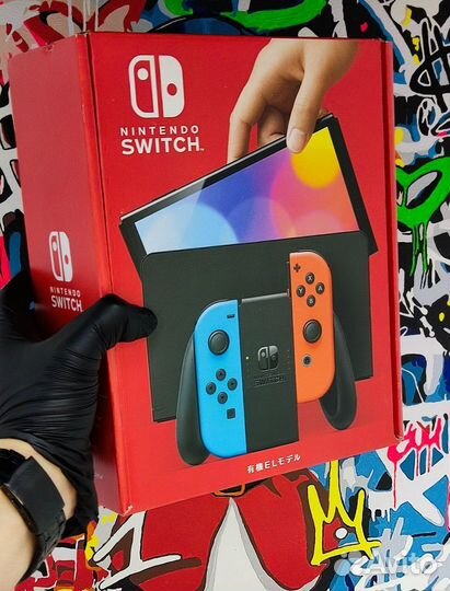 Nintendo Switch oled White/Neon