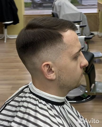 Модель на мужскую стрижку