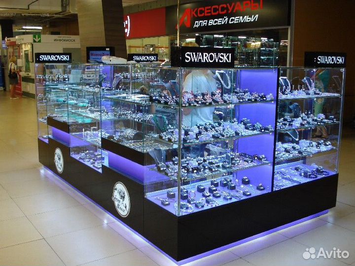 Торговый остров для ювелирных изделий