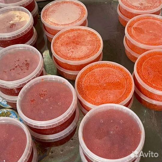 Красная икра Форели и Горбуши