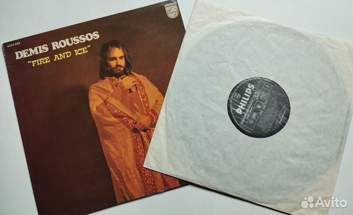 Винтажная виниловая пластинка LP Demis Roussos Fir