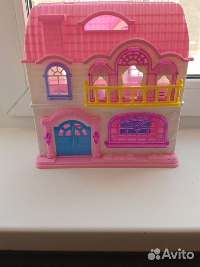 Домик кукольный с музыкой +мебель