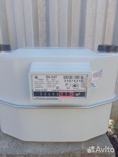 Газовые счетчики bk g6