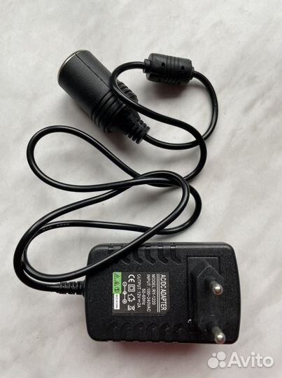 Адаптер сетевой с гнездом приобразователя 220/12V2