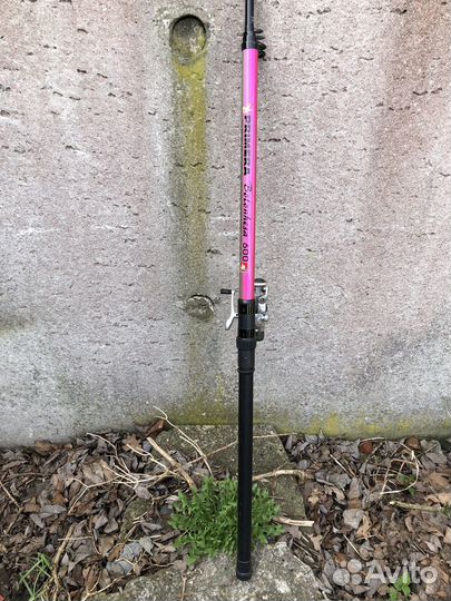 Удочка с катушкой бу