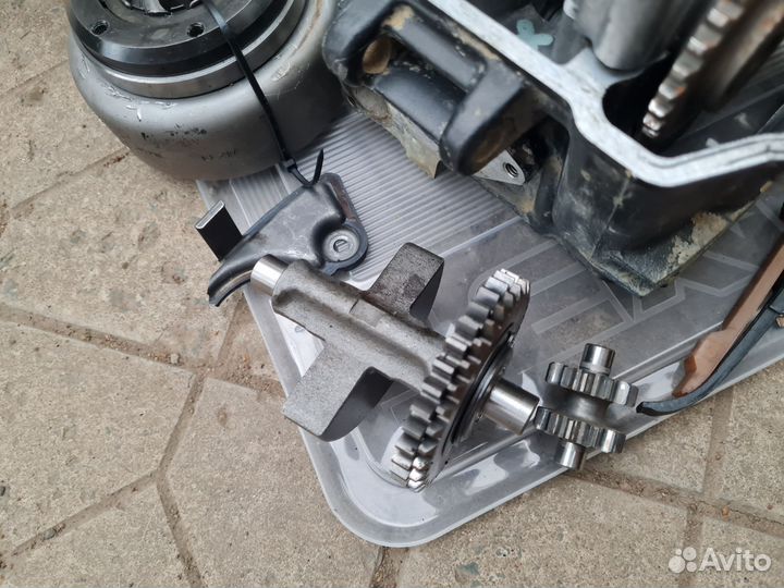 Мотор Honda AX1 разбор