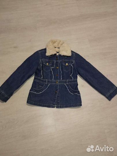 Джинсовая куртка zara 116