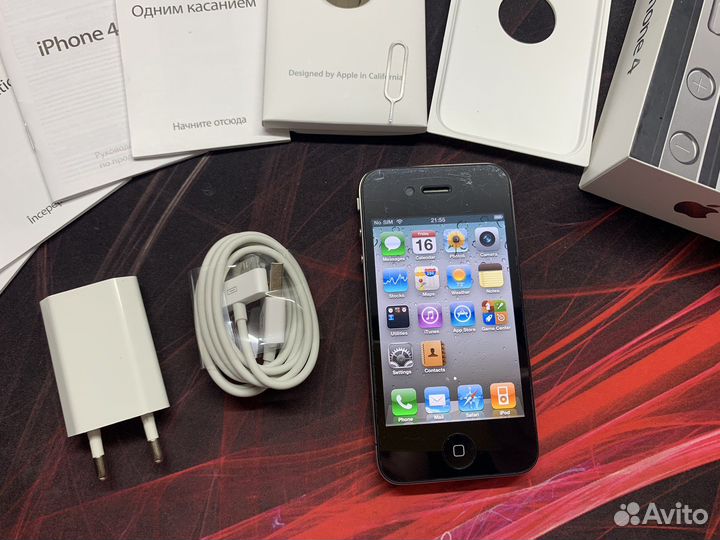 Телефон iPhone 4, ios 4/5/6/7