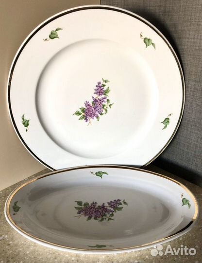 Посуда СССР Сирень Дулево