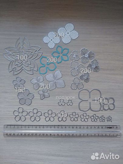 Ножи для вырубки. Дыроколы. Скрапбукинг