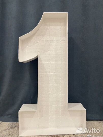 Объемные цифры для праздника, каркасы аэромазайки