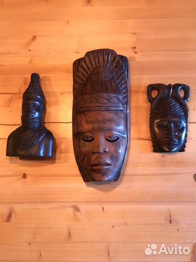 Маски Африканские 1960х годов