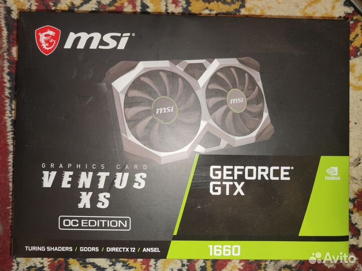 Видеокарта 1660