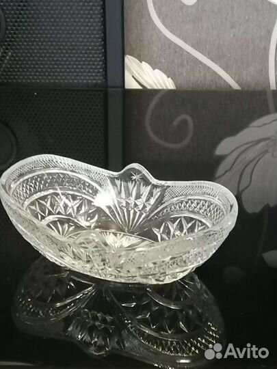 Ваза хрустальная СССР, досталось по наследству