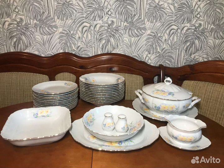 Сервиз столовый СССР фарфор Разные обновлено