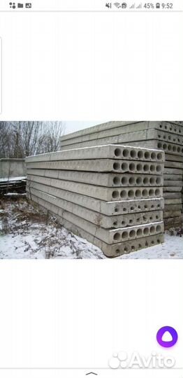 Плиты перекрытия бу