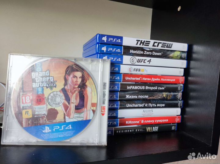 Диски на ps4