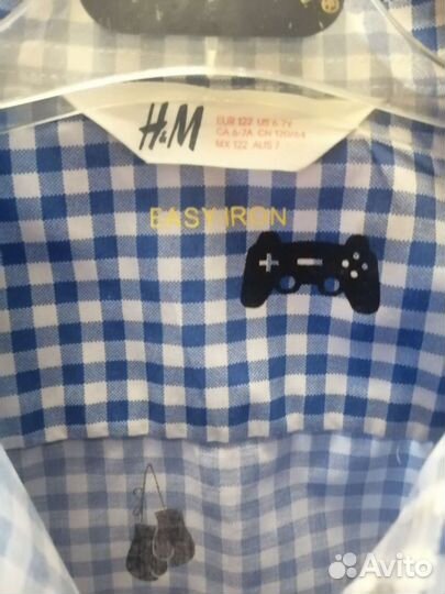Рубашка H&M р. 122