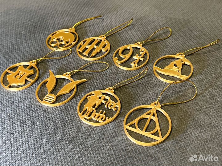 Гарри Поттер елочные игрушки новогодние