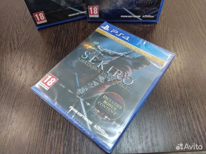 Sekiro Shadow Die Twice PS4/PS5 (новый)