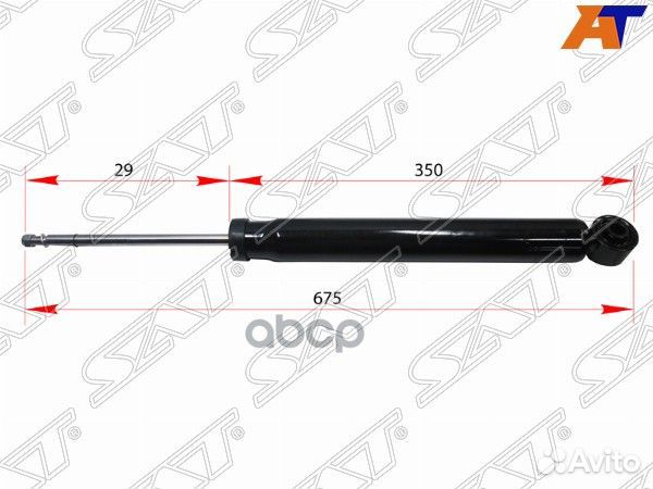 Амортизатор задний opel mokka 13- lhrh ST-0436766