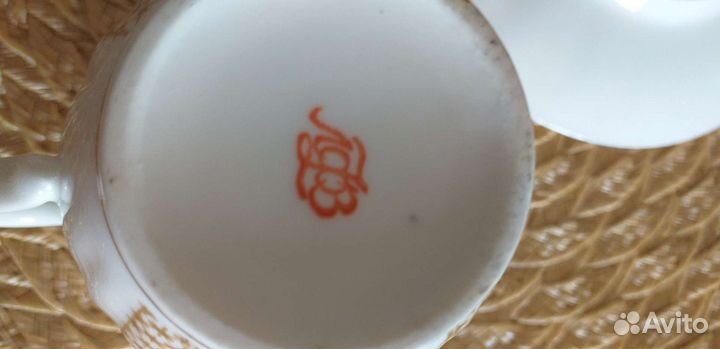 Чайно-кофейные пары лфз Костяной фарфор