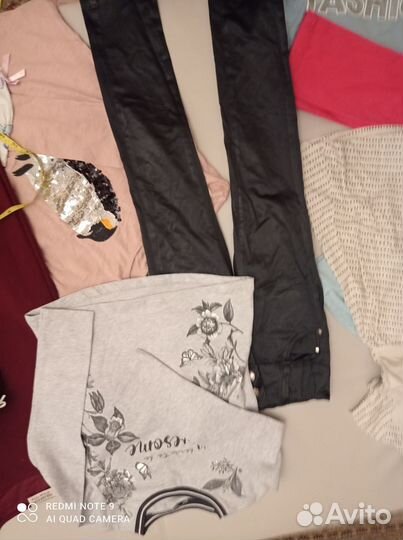 Вещи пакетом на девочку 122-128