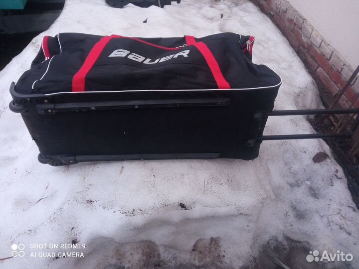 Хоккейный баул на колесах взрослый