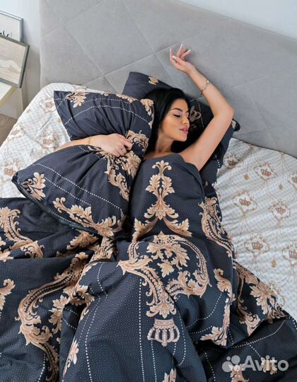 Постельное белье 2 спальное новое. и евро