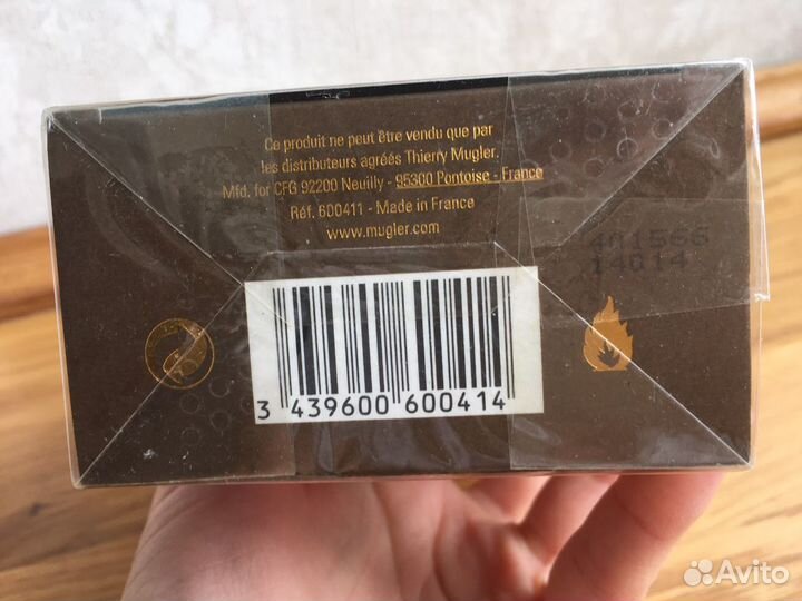 Мужская т/в A*Men Pure Havane Mugler 100мл 2014гв