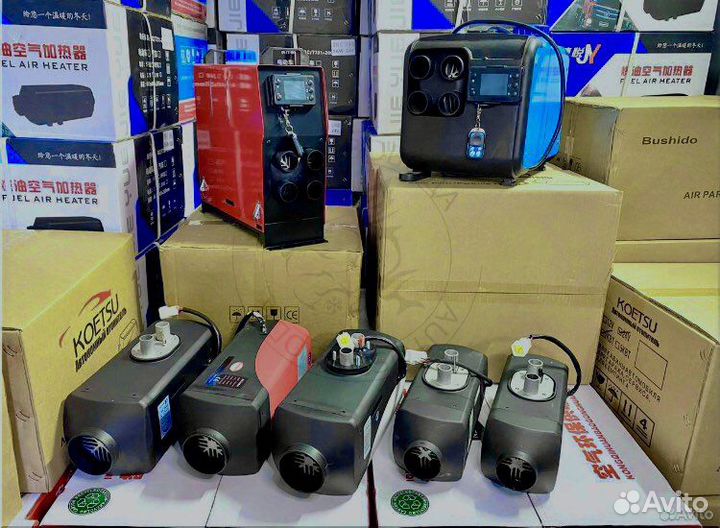 Автономный дизельный отопитель салона Сухой фен