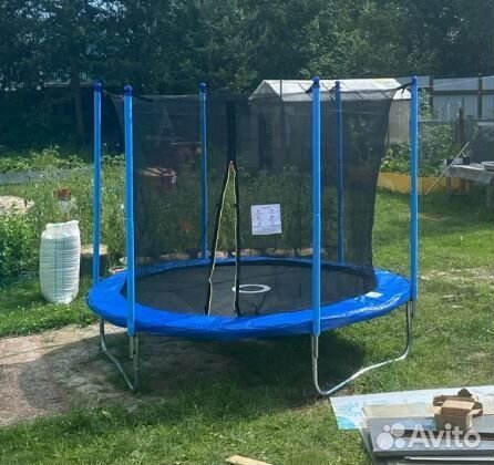 Батут с сеткой 2,44м - Новый