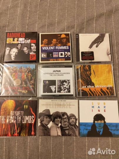 Фирменные диски CD EU, USA, rock, indie, alt