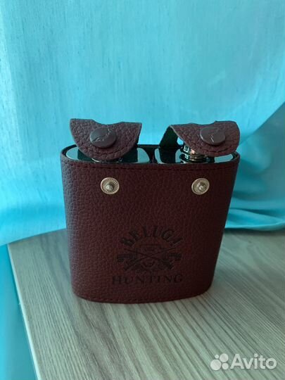 Подарочный набор для мужчин,кожном футляре