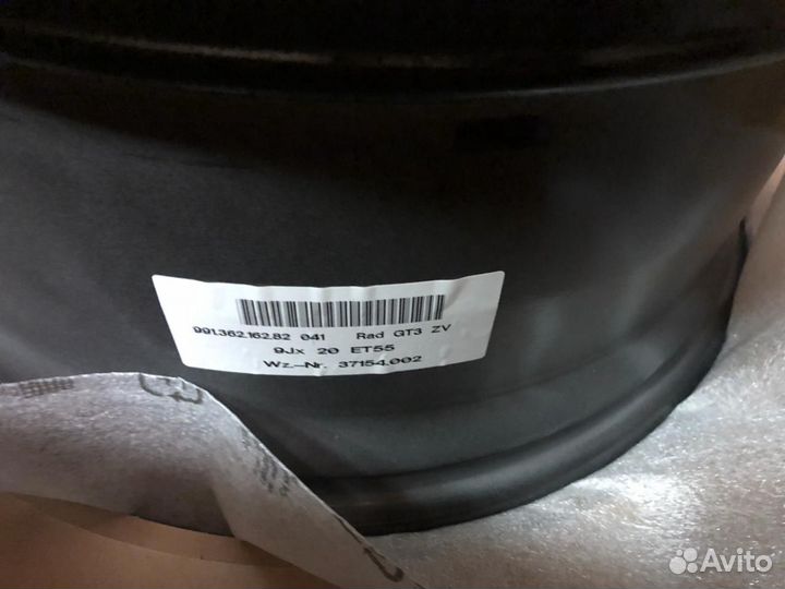 Колесный диск передний Porsche 911 GT3 (991) Black