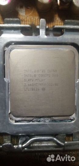 Материнская плата 775 ddr2