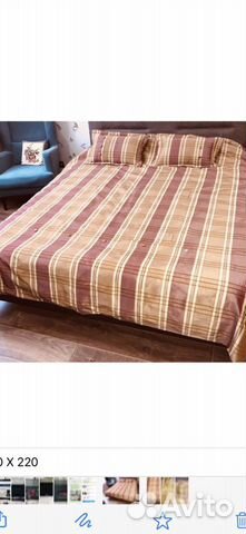 Покрывало с декоративными подушками