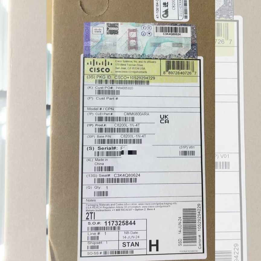 [C8200L-1N-4T] Маршрутизатор Cisco C8200l-1n-4t