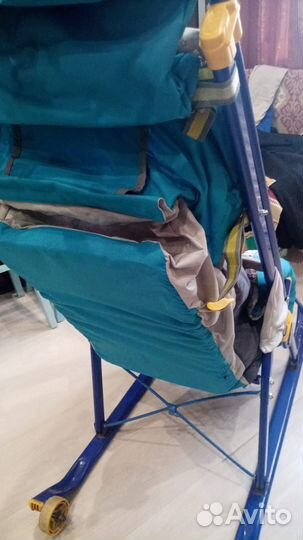 Детские санки коляска бу