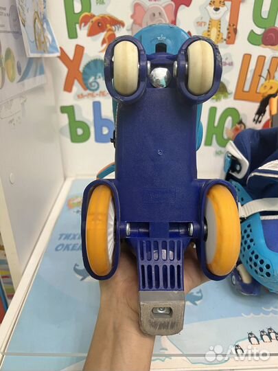 Роликовые коньки детские раздвижные 29-32 р-р