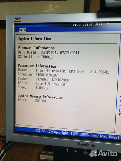 NetTop iRu atom 330 525 ddr 1-2Gb