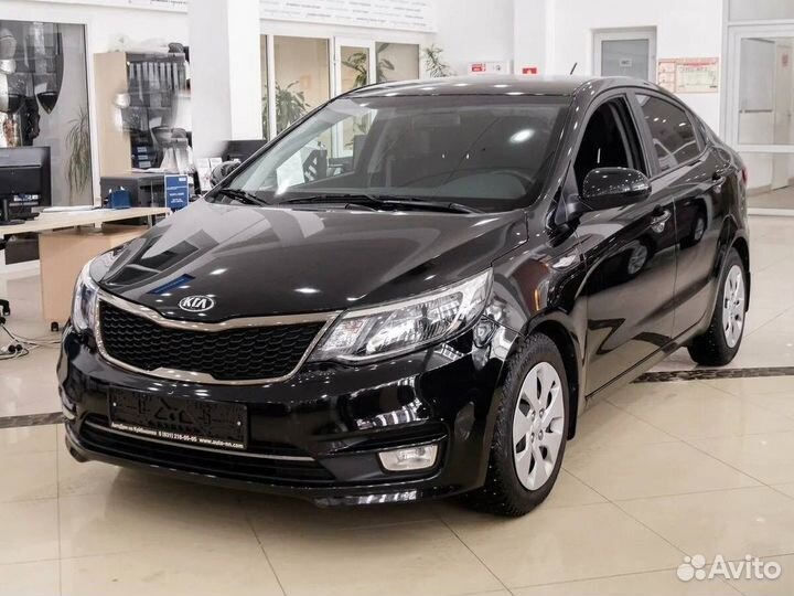 Капот Kia Rio 3 2011-2017 Черный металлик